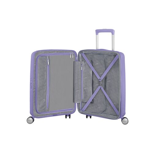 Maleta Cabina Morada American Tourister SoundBox 55 cm Lavander 