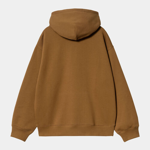 Sudadera Marrón Carhartt Hooded Brown Ducks Sweat Hamilton Brown XS