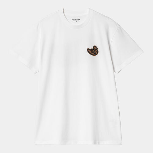 Camiseta Blanca Carhartt Brown Ducks T-Shirt White M