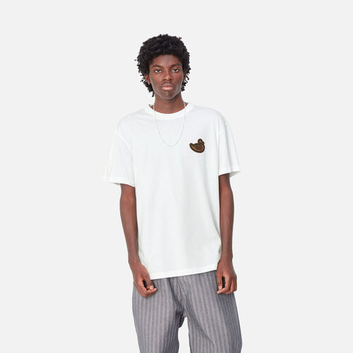 Camiseta Blanca Carhartt Brown Ducks T-Shirt White M