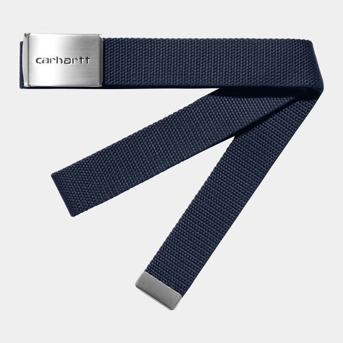 Cinturón Azul Carhartt Clip Belt Chrome Air Force Blue 