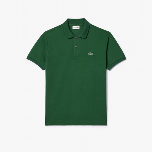 Polo Verde Lacoste L12.12 con Logo Pequeño M