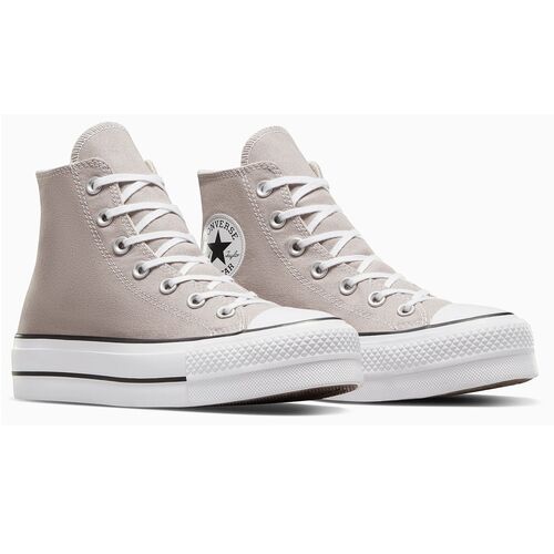 Zapatillas Beige Converse Chuck Taylor All Star Move Plataforma Seasonal Hi 36