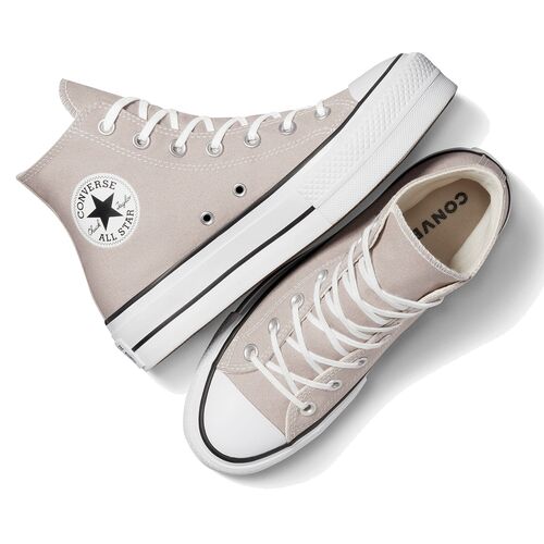 Zapatillas Beige Converse Chuck Taylor All Star Move Plataforma Seasonal Hi 36