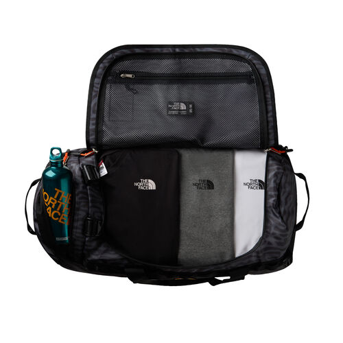 Bolsa Viaje Negra The North Face M - 71 Litros Nueva Base Camp Duffel - M Tiger Stripe Print