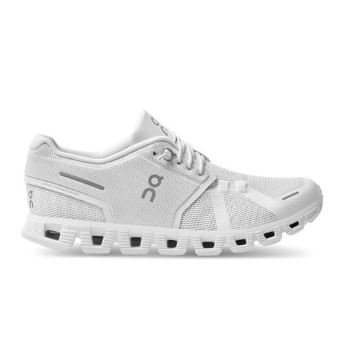 Zapatillas Blancas On Running Cloud 5 All White Mujer 37