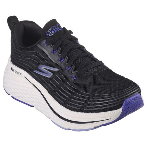 Zapatillas Negras-Prpura Skechers Max Cushioning Elite 2.0 36