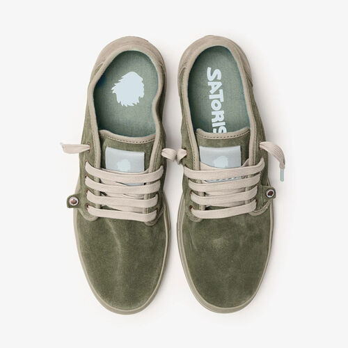 Zapatillas Satorisan Verdes Heisei Suede Rush Green 40